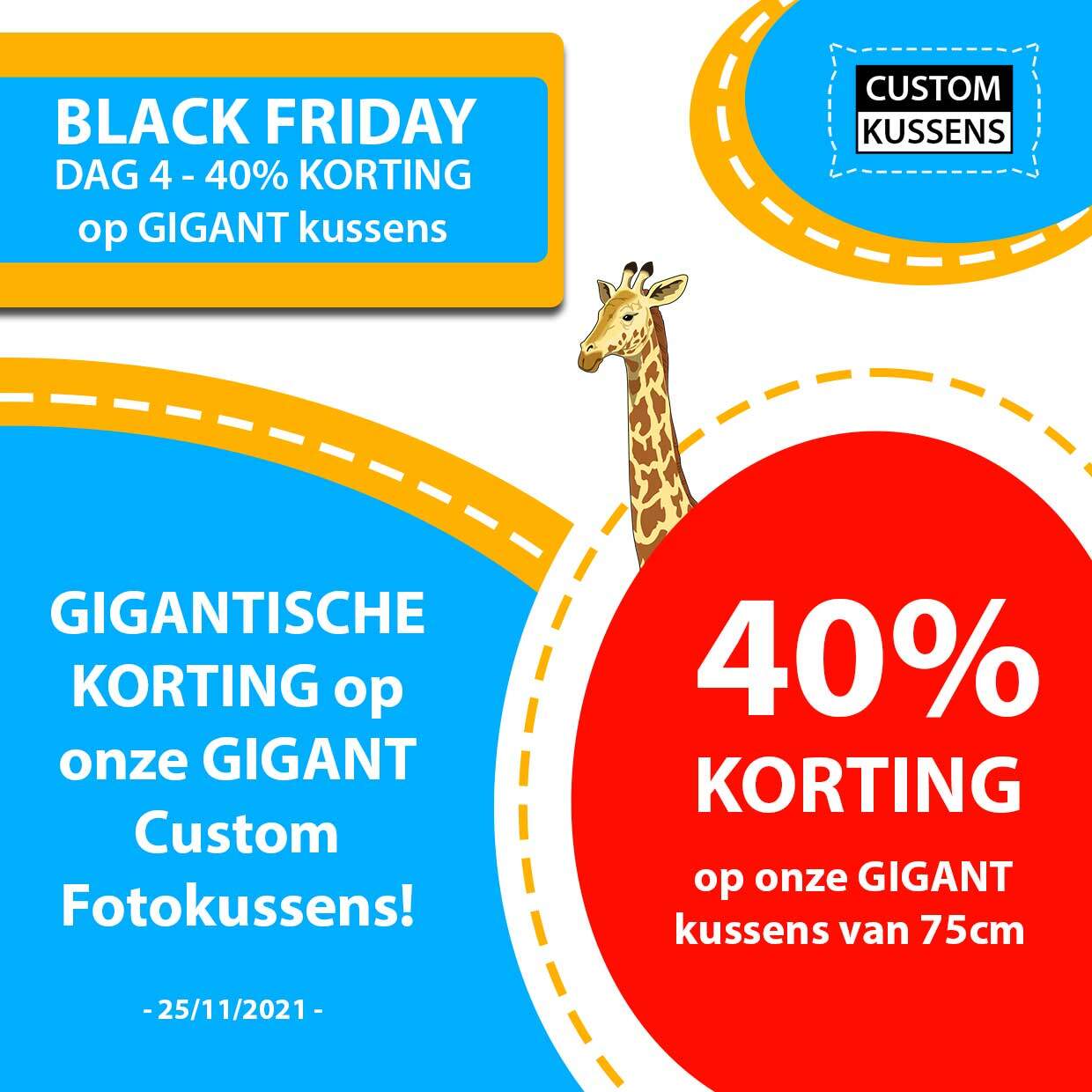 Black Friday Actie 2021 Dag 4 40 Korting Op Onze GIGANT Custom